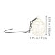 thumbnail image 2 of unbranded 6Ud Comedero Colgante Para Pájaros De Jardín En Material De Hierro Resistente, 2 of 8