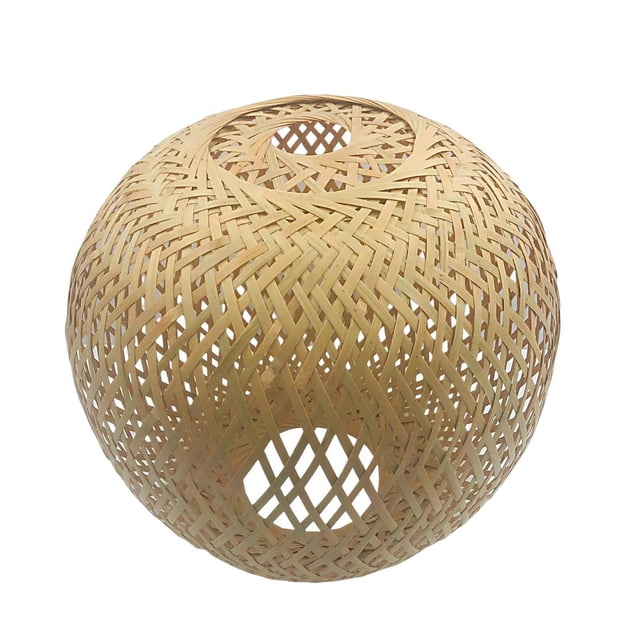 Cateissary Pendant Light Shade Vintage Weave Rustic Cafe Holder for Lamp Teahouse Iluminación novedosa tipo 4