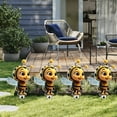 thumbnail image 4 of Bee Garden Yard Decorative Stake, Outdoor Garden Decor, Whimsical Lawn Art, Weather-Resistant Material, Easy Installation, Perfect for Gardens and Patios, 4 of 6