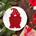 thumbnail image 7 of JHGoosa Santa's Plate Set Christmas Gifts Red Folk Bag Tableware Set Xmas Red 4 Pieces Kitchen Supplies, 7 of 7