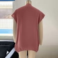 thumbnail image 6 of yillto Women Short Sleeve Sweater Oversized Baggy Spring Summer Tops Casual Fashion Loose Clothes, 6 of 7