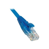 Weltron - Patch cable - RJ-45 (M) to RJ-45 (M) - 7 ft - UTP - CAT 6 - booted, molded, snagless, stranded - blue