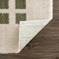 thumbnail image 4 of BoutiqueRugs Baback Contemporary Area Rug - Machine Washable - Peach, Lime Green - 2' x 2'11", 4 of 11