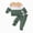 H554-Brown, variant on TOWED22 Toddler Baby Boy Fall Outfit Contrast Color Sweatshirt Tops with Elastic Waist Pants Cute Infant Newborn Winter Clothes,Brown,12-18 M