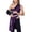 Dark Purple_001, variant on Post Shoulder Surgery Dresses for Women Chest Recovery Tear Away Sleeveless Tshirts Comfort After Rotator Cuff Adaptive Clothing Dark Purple XL