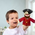 Hand Puppets Plush Toys Police Doctor Teacher Pirate FlightAttendants