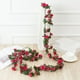 thumbnail image 1 of Guirnalda de flores artificiales Lisbinx, guirnalda de peonías, plantas de seda colgantes para bodas, flores de hiedra, guirnaldas de flores colgantes para arcos de bodas, mesas y paredes., 1 of 7