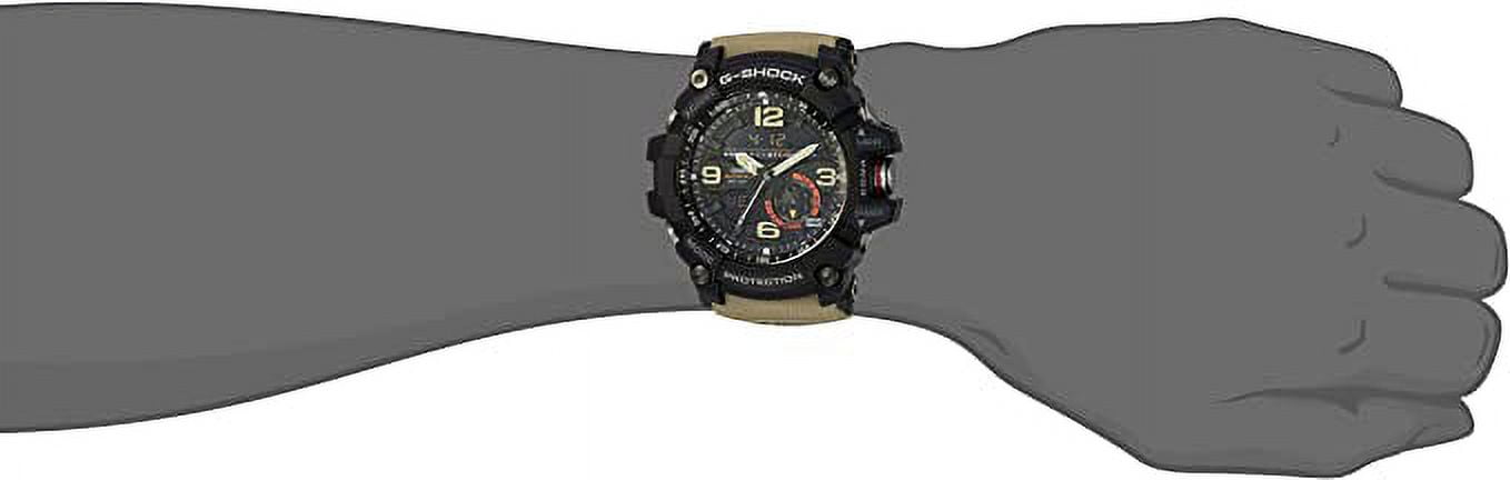 CASIO G Shock Quartz Watch with Resin Strap, Beige, 30 (Model: GG1000-1A5)