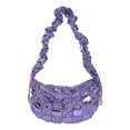 thumbnail image 1 of Bolso de hombro para axilas para mujer, correa de hombro ajustable, bolso de viaje de PU (púrpura) Likrtyny Para Estrenar, 1 of 9