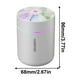 thumbnail image 3 of Mini humidificador portátil silencioso con difusor de aroma y alta producción de niebla, apto para coche, hogar, oficina y habitación., 3 of 9