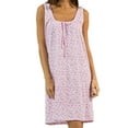 thumbnail image 5 of Casual Nights Women's Poly Cotton Sleeveless Nightgown Chemise, 5 of 5