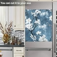 thumbnail image 4 of Flowers on Branches Magnetic Dishwasher Cover Magnet Refrigerator Dishwasher Sticker Home Decorative Art Kitchen Panel Decal 23x26 Inch, 4 of 6