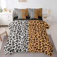 thumbnail image 1 of Erosebridal Leopard Print Bedding Twin Comforter Set, Cheetah Animal Down Comforter, Modern Fashion Decor, Reversible 7 Pieces, 1 of 1