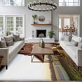thumbnail image 3 of 8x10 Area Rugs for Living Room, Farm Yaks Non Slip Area Rugs for Kitchen Bedroom Entryway, Farmhouse Barn Funny Animals Butterfly Washable Carpet Runner Rug Floor Mats for Bedroom Home Decor, 3 of 8
