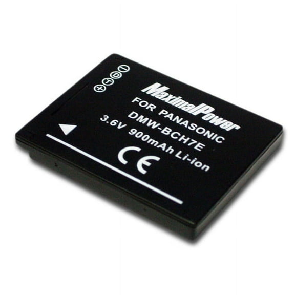 MaximalPower Camera Battery For Panasonic DMW-BCH7E DMW-BCH7 DMW-BCH7PP DMC-FP1 DMCFP2 DMCFP3