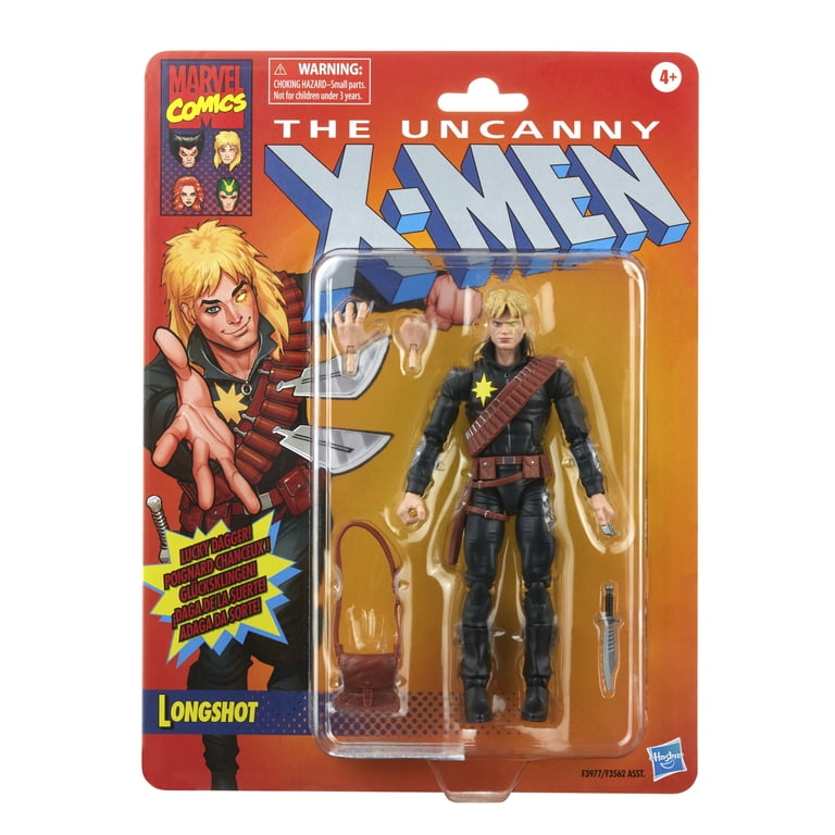 Marvel, Action Figure, 6-inch Longshot, Classic Marvel Comics