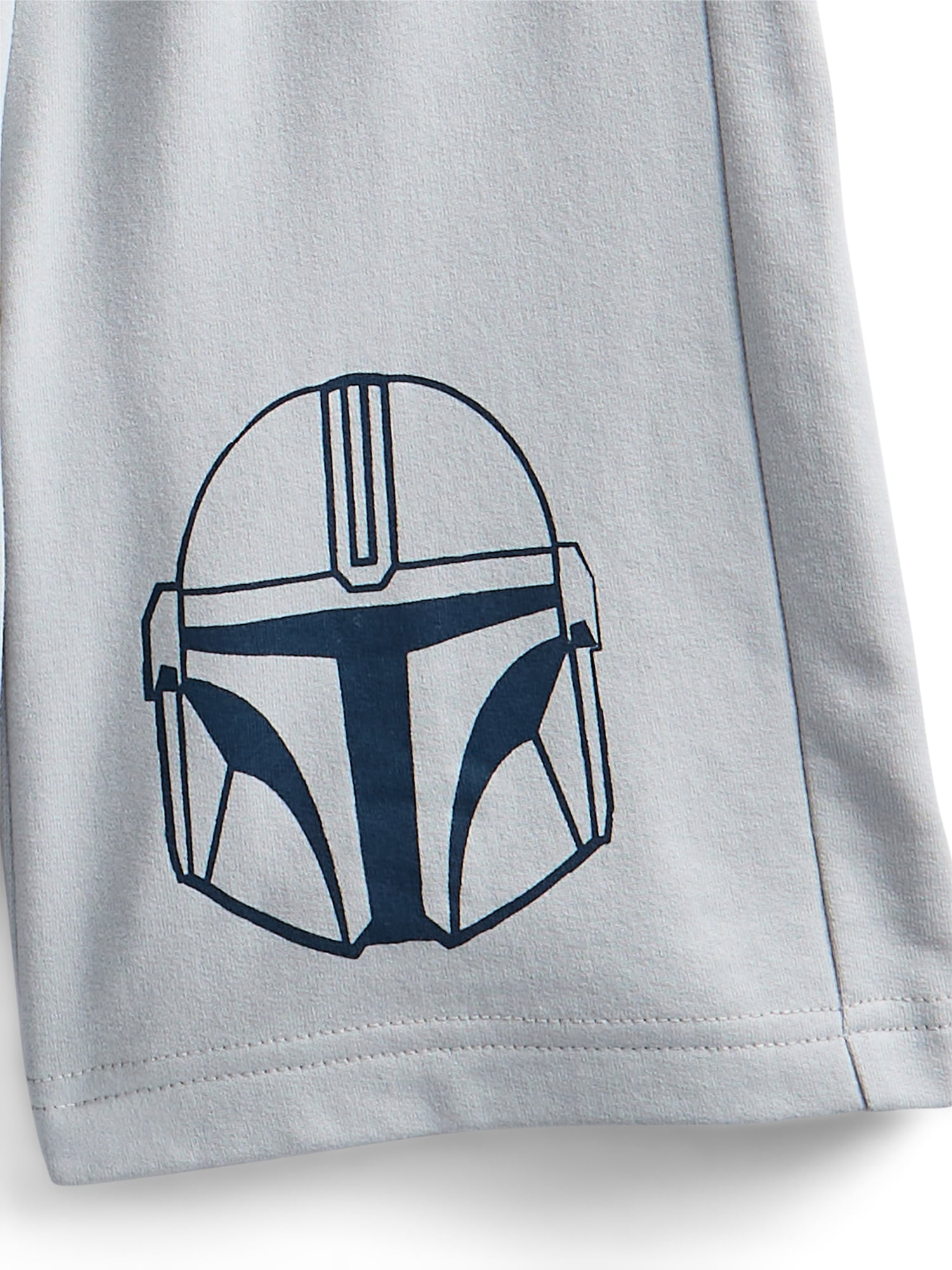 The Mandalorian Boys Graphic Tee and Fleece Shorts Set, 2-Piece, Sizes 4-16