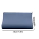 thumbnail image 2 of Estándar de Seda Funda de Almohada, Impermeable Emulsión Funda de Almohada 50x30cm Azul Claro, Tela Transpirable con Cremallera, Funda de Almohada de Seda Lavable, 2 of 6