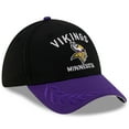 thumbnail image 3 of Men's New Era  Black/Purple Minnesota Vikings 2025 NFL Draft 39THIRTY Flex Hat, 3 of 5