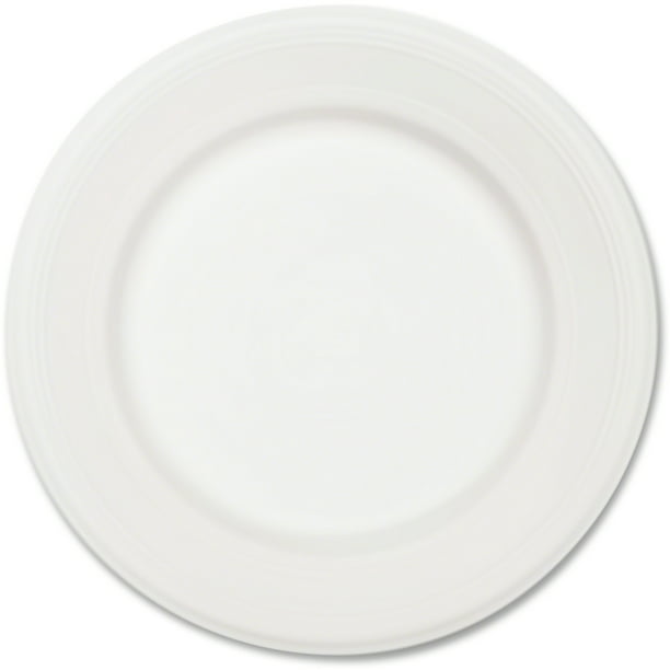 Classic White Paper Dinner Plates, 10 1/2", 500 Count Walmart