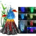 thumbnail image 1 of TIMIFIS Submersible Led Lights Exquisite Aquarium Water Tank Volcano Eruption Decorative Volcano Model Pool Light ummer, 1 of 6