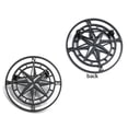 thumbnail image 6 of Jiibva Compass Brooch Pin, Compass NATO Collar Pin Stainless Steel Retro Compass Lapel Pin Souvenir Badge Brooch for Hat Clothes Backpack, 6 of 7
