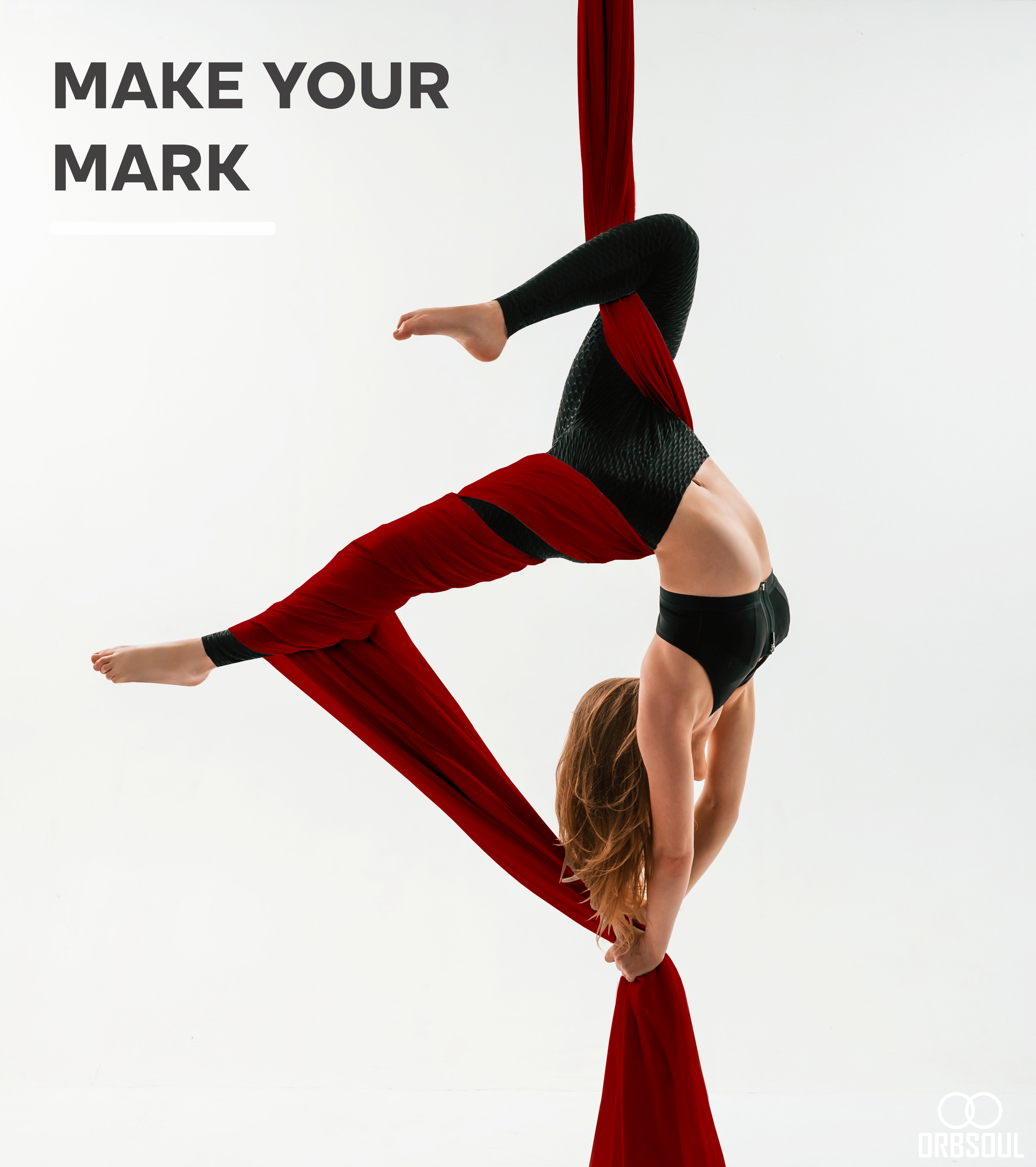 Orbsoul Aerial Silks Set + Yoga Hammock (Complete Rigging Hardware) - Premium Aerial Nylon Silks 40 Denier Tricot