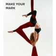 thumbnail image 2 of Orbsoul Aerial Silks Set + Yoga Hammock (Complete Rigging Hardware) - Premium Aerial Nylon Silks 40 Denier Tricot, 2 of 7