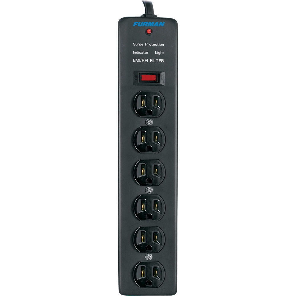 Furman Pro Plug 6-Outlet Power Strip with Surge Protection (Pair)