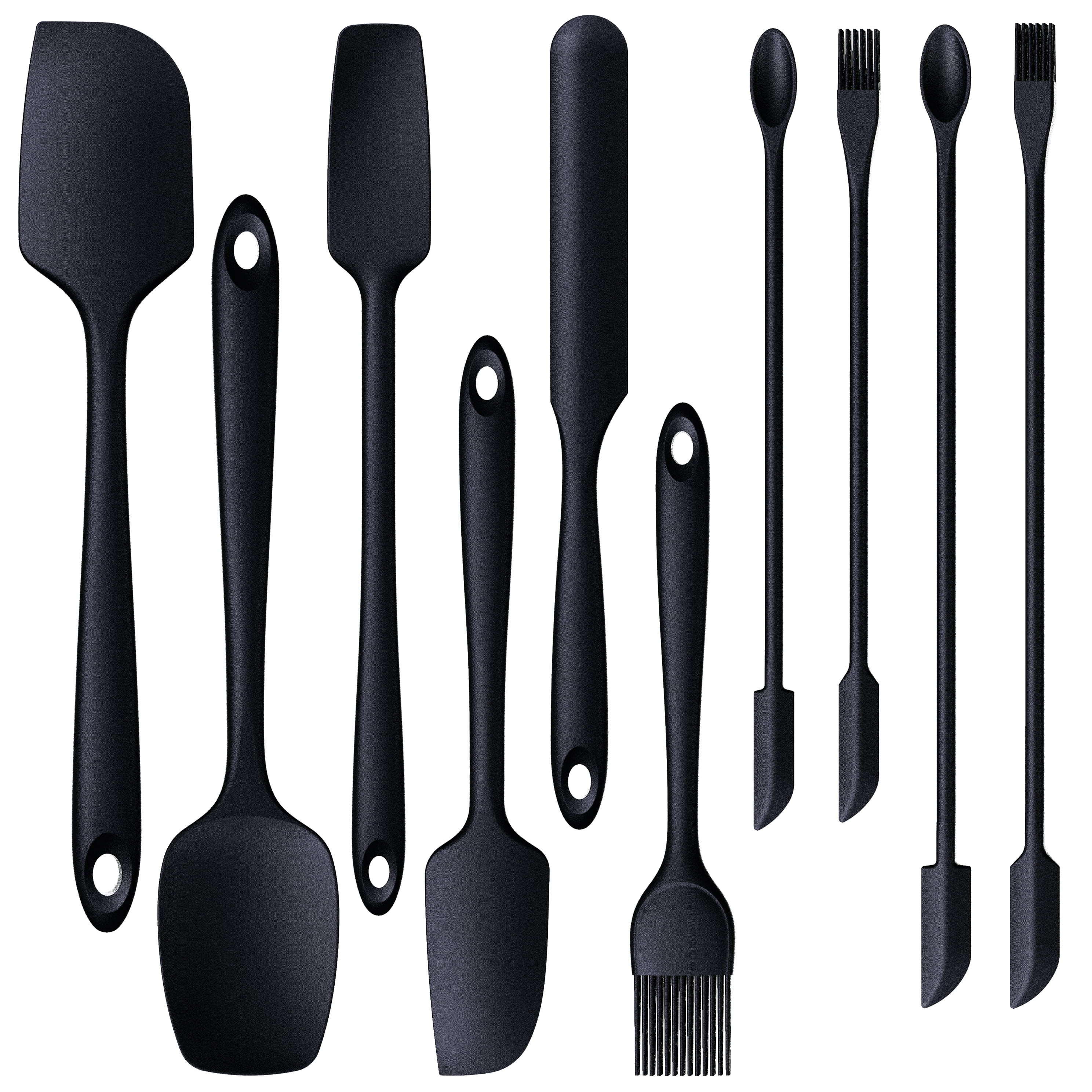 Silicone Spatula Set Heat Resistant Kitchen Silicone Scraper Spatulas