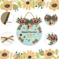 thumbnail image 2 of Eveokoki Happy Passover - Hanging Porch Pesach Jewish Holiday Party Outdoor Decorations - Front Door Decor - 11x11Inches, 2 of 5