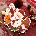 thumbnail image 5 of Tarjetas de decoración navideña, pegatinas colgantes con ambiente festivo, mensajes de bendición de víspera de Navidad, embalaje de regalo, caja, accesorios, 5 of 5