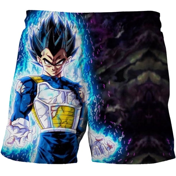 Conjunto de Dragon Ball, ropa de Cosplay, pantalones, ropa de Halloween para niños, pantalones de natación de playa de verano para niños, transpirable de secado rápido 130 zhangyuxiang CONDUJO