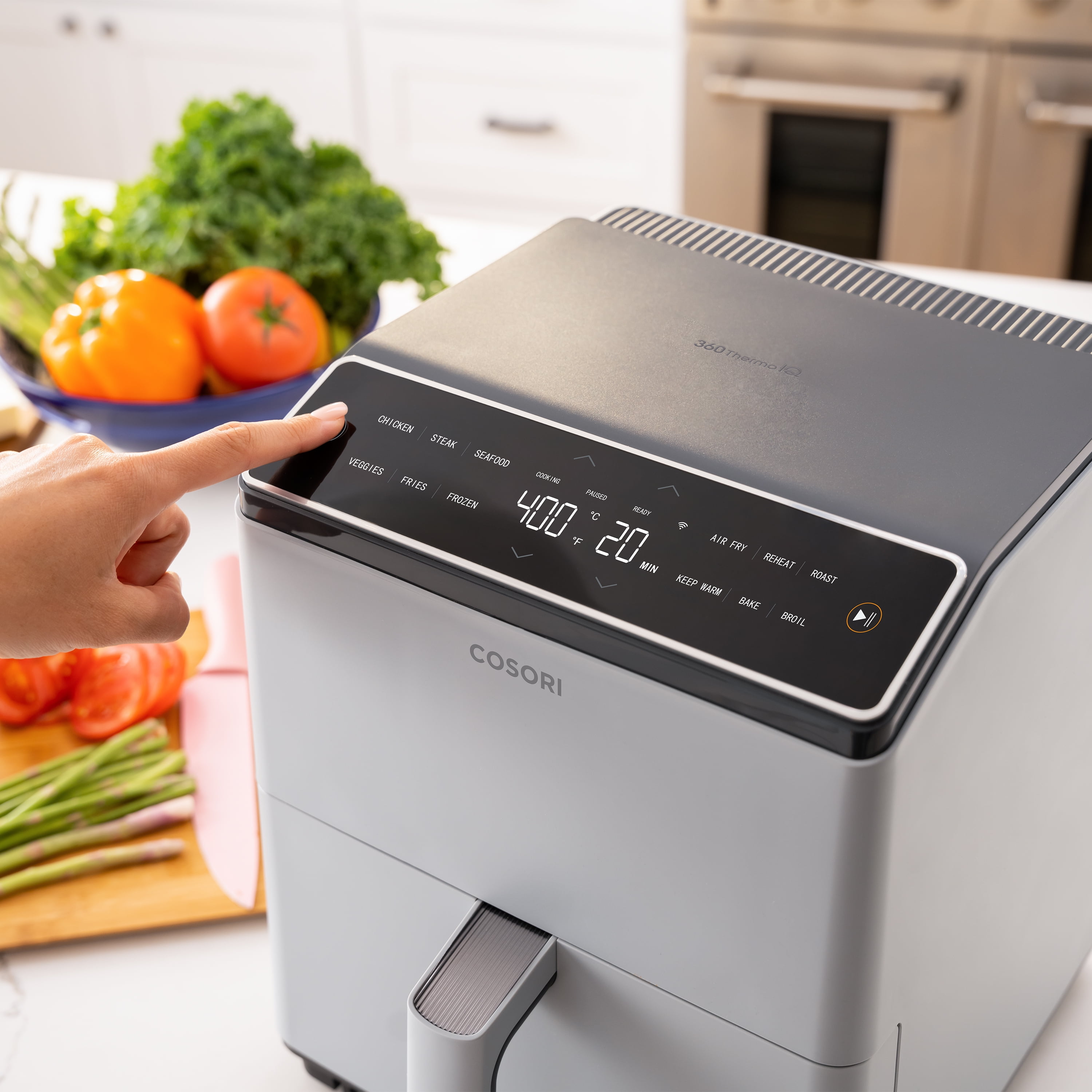 Buy COSORI Smart Air Fryer, Pro III 6.8 QT Large Dual Blaze Oven, Dual