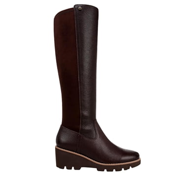 Vionic Ashland High Shaft Boots Chol Ganache Leather  J0749M1201 Women's Size 8.5
