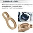 thumbnail image 3 of Anillo Espaciador de Altavoz Único Bargains Adaptador de Doble Anillos para 1.2" para 3.5" Madera 2 Pcs Universal, 3 of 7