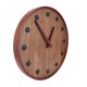 thumbnail image 5 of Reloj silencioso, reloj de pared de madera silencioso de madera de estilo chino, durabilidad probada en el tiempo, 5 of 9