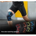 thumbnail image 2 of 1PCS Knitted sports knee pads, running basketball, cycling fitness, anti slip, breathable nylon knee pads for men and women, 2 of 6