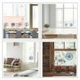 thumbnail image 6 of 1set Flat Round PVC Self Adhesive Sticker Window Decorations Accessories Anchor & Helm Pattern 350x240mm 4pcs/set, 6 of 6
