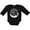 AB-Black, variant on Inktastic Yellowstone National Park- Mountains Boys or Girls Long Sleeve Baby Bodysuit