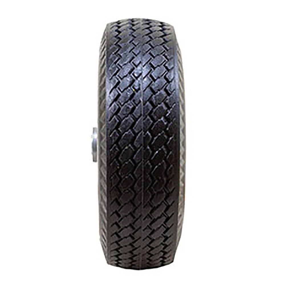 Marathon Tire MRTN-00010 4.10/3.50-4, 2.25" Flat Free Sawtooth Replacement Tire