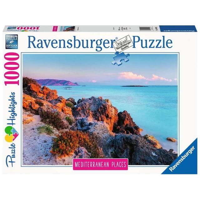 Rompecabezas Ravensburger 1000 piezas Grecia Mediterránea Ravensburger 14980