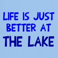 thumbnail image 3 of CafePress - Life Is Just Better Lake Light T Shirt - Light T-Shirt - CP, 3 of 4