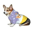 thumbnail image 7 of Disketp Corgi Washing in Bathtub Dog Hoodie Dog Clothes with Hat, Pet Winter Clothes Warm Hoodies Coat for Small Dogs-Large, 7 of 7