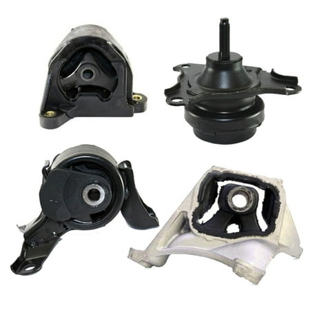 2010 Womens Element - K2487 Fits 2010 Honda Element 2.4L MANUAL Engine Motor & Trans Mount Set 4pcs : A4549, A4503, A4504, A4528