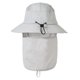 thumbnail image 1 of Sombrero Boonie Ajustable Ciclismo Escalada Correr Sombrero Protección Solar (Gris Claro), 1 of 2