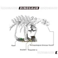 thumbnail image 2 of Model Building Kits Dinosaur Toy Jurassic World Party Luminous Skeleton Kit Build Block Decoration Small Particle Lepin Christmas Fo Dhejc, 2 of 7