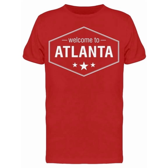 Welcome To Atlanta Stars Tee Men's -Image by Shutterstock