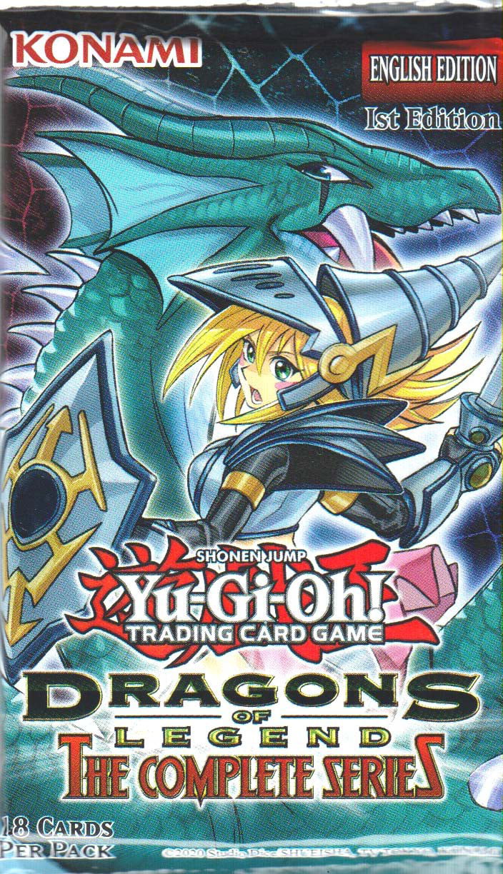 TCG Dragons of Legend Konami Yu-Gi-Oh The Complete Series Collectors Set for sale online 