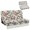 Vintage Pink Floral Pattern, variant on FUIALDOLG Woodland Leaf Camouflage Pattern RV Dinette Cushion Covers Universal Suitable for Trips Camper, RV Couch Covers Fit for Camper RV Sofa